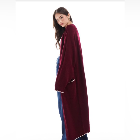 Miss Selfridge maxi cardigan - Picture 2 of 3